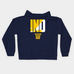 Throwback Indiana Basketball Kids Hoodie